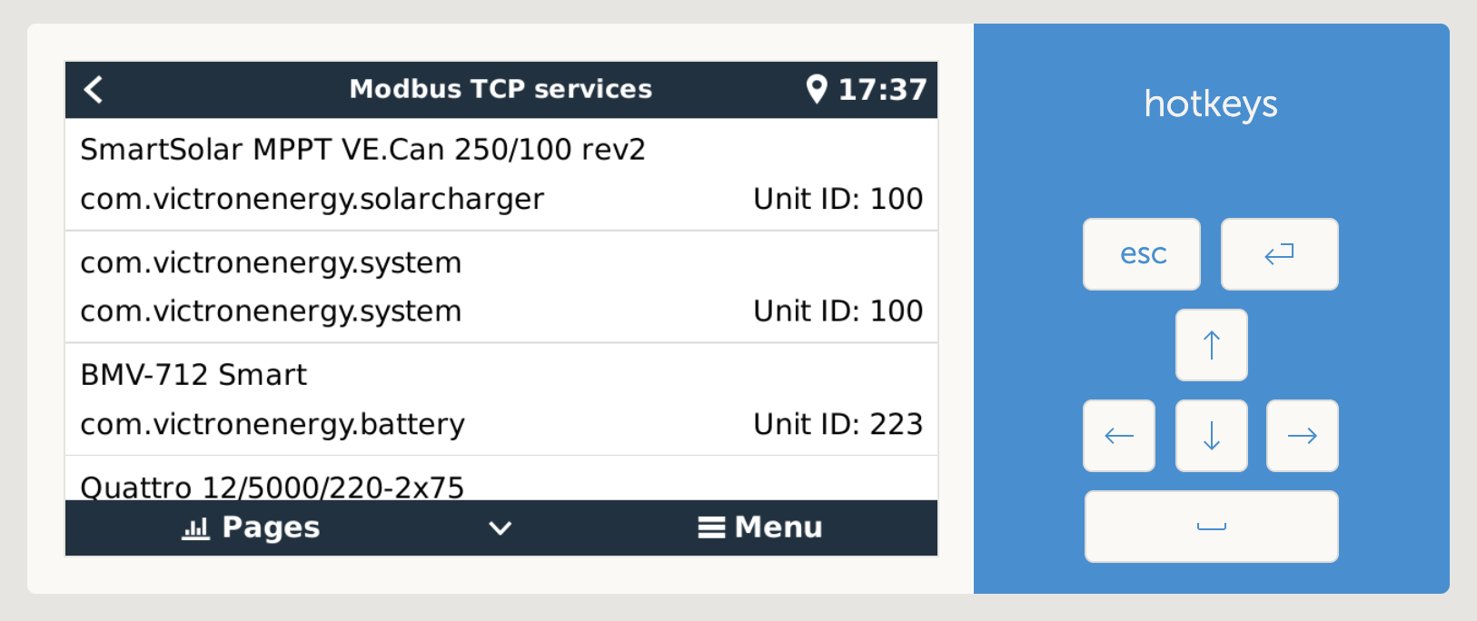 Boat energy management using Victron and Home Assistant