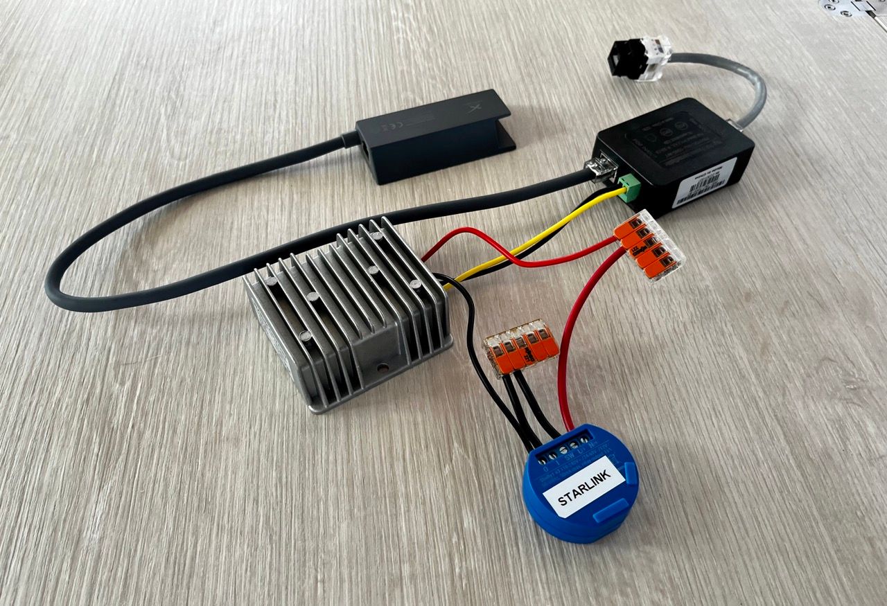 Using the Shelly Plug to monitor Starlink's power consumption